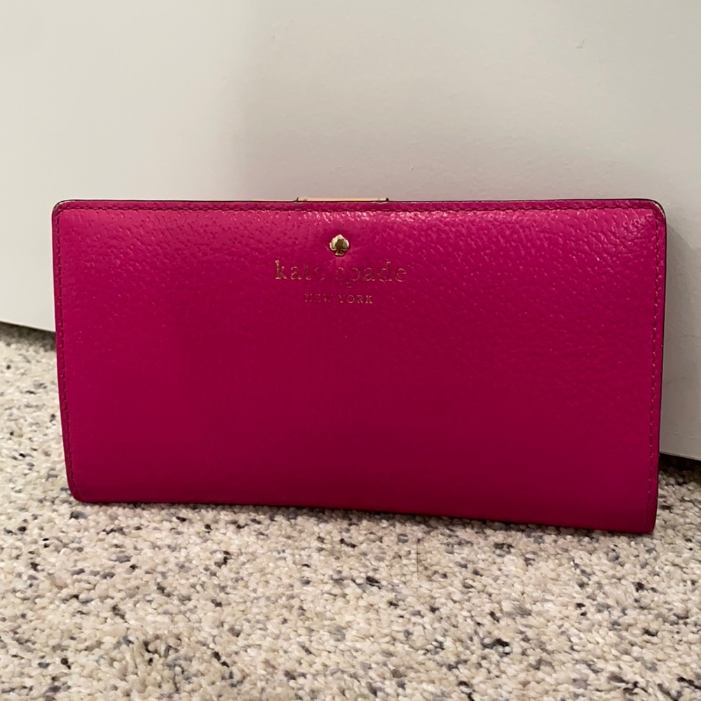 Kate Spade New York, Grand Street Staci Wallet, Pink
